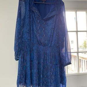 Above knee snakeskin dress